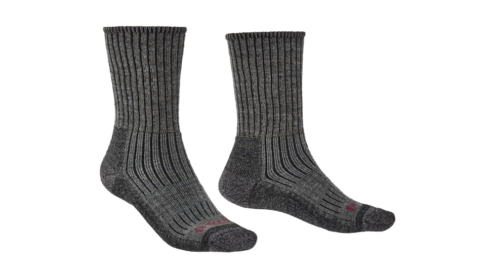 Bridgedale Hike Midweight Merino Comfort Boot Socks - Mens, Charcoal, Medium/Extra Large, 710596-832-MLXL