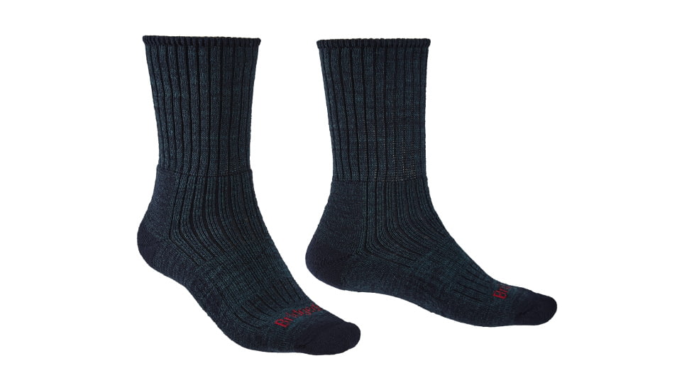 Bridgedale Hike Midweight Merino Comfort Boot Socks - Mens, Navy, Medium/Extra Large, 710596-420-MLXL