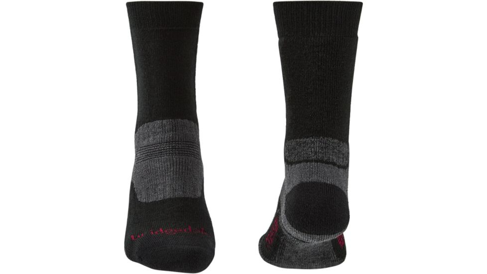 Bridgedale Hike Midweight Merino Endurance Boot Socks - Mens, Black, Medium, 710169-846-M