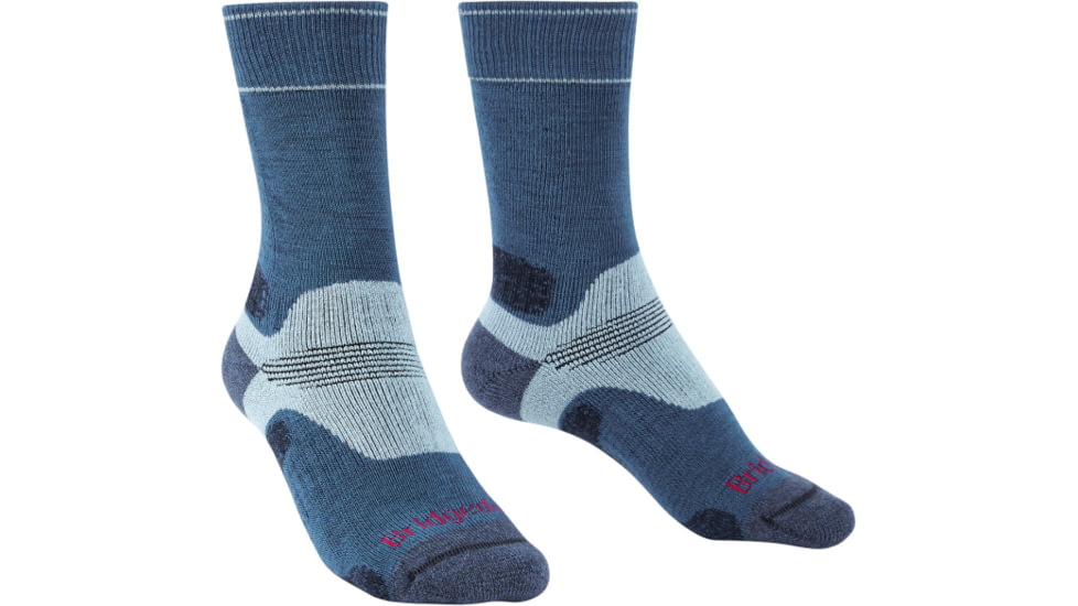 Bridgedale Hike Midweight Merino Endurance Boot Socks - Womens, Blue Sky, Small, 710644-401-S