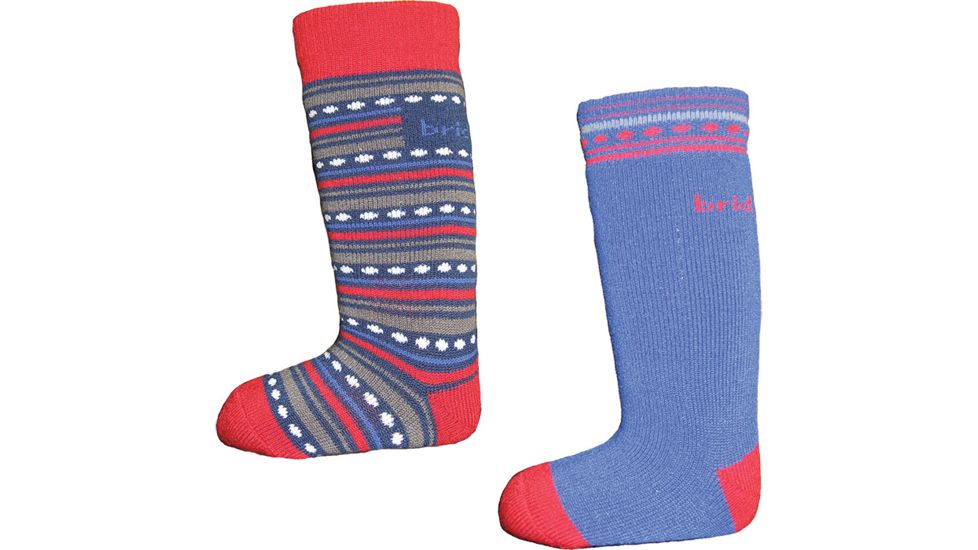 Bridgedale Kids Merino Ski 2pk Fuchsia Sm B110002-107-SM