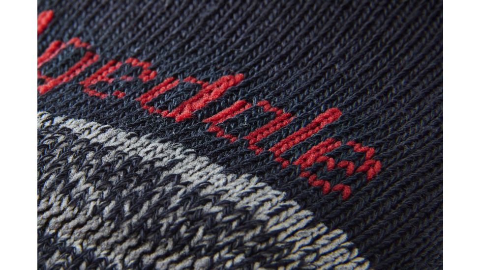 Bridgedale Lightweight Coolmax Performance Boot Socks, Mens, Navy/Red, Extra Large, 710132-042-XL