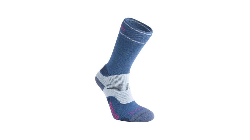 Bridgedale Trekker Sock - Women's, Midweight, Blue, Medium, B610644-401MD