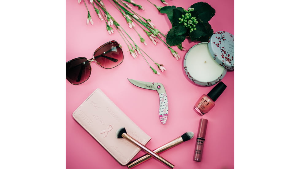 Brighten Blades Hope Folding Knife w/ Case, 2.56in, 8Cr13MoV Stainless Steel, Clip Point, Multi, BB-104