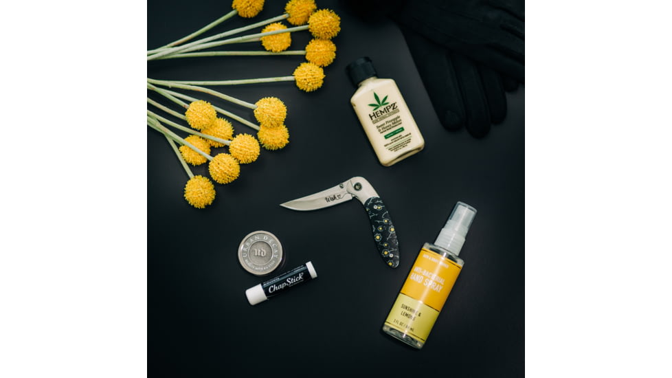 Brighten Blades Wish Folding Knife w/ Case, 2.56in, 8Cr13MoV Stainless Steel, Clip Point, Multi, BB-111