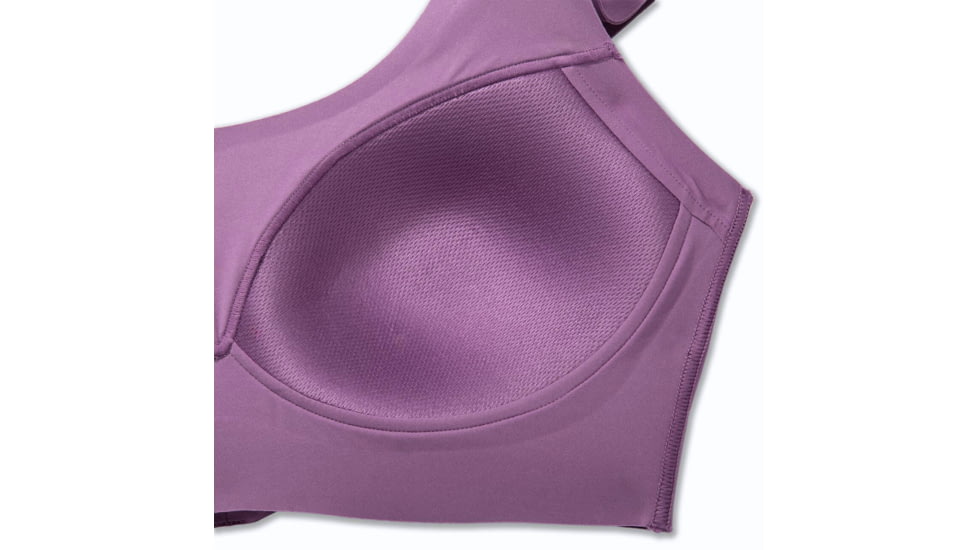 Brooks 2.0 Dare Crossback Run Bra - Womens, Washed Plum, 34AB, 350084516.034AB