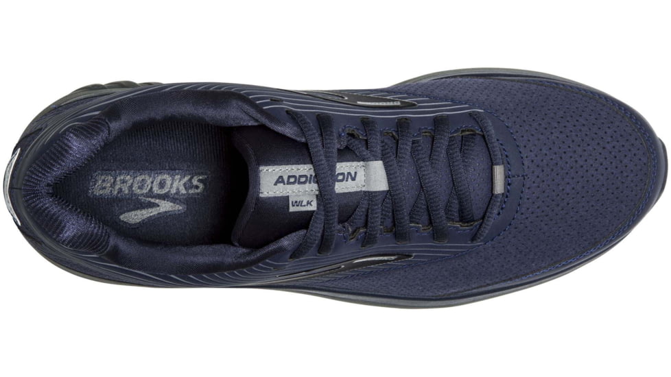 Brooks Addiction Walker Suede Shoes - Mens, Wide, Peacoat/Shade/Peacoat, 13.0, 1103192E445.130