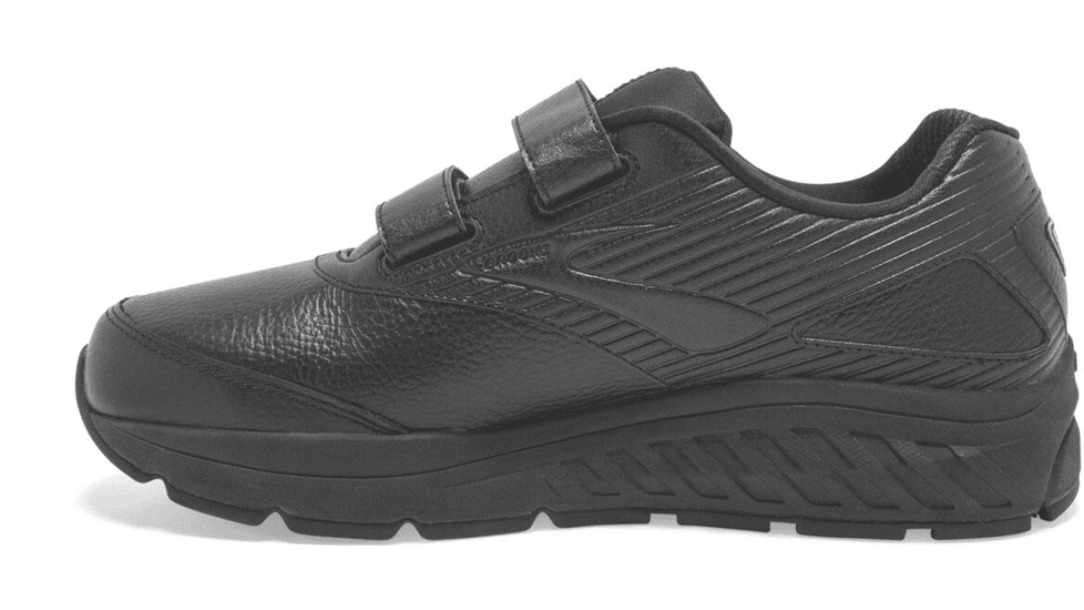 Brooks Addiction Walker V-Strap 2 - Mens, Black/Black, Extra Wide, 10.5, 1103204E072.105
