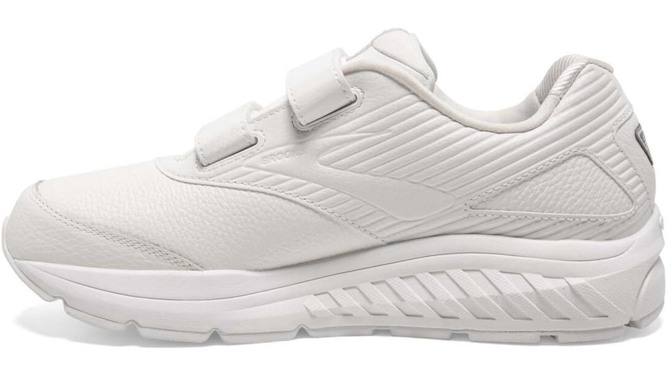 Brooks Addiction Walker V-Strap 2 - Mens, White/White, Wide, 12.0, 1103202E142.120