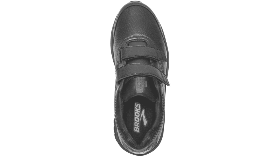 Brooks Addiction Walker V-Strap 2 - Womens, Black/Black, Extra Wide, 7.5, 1203092E072.075