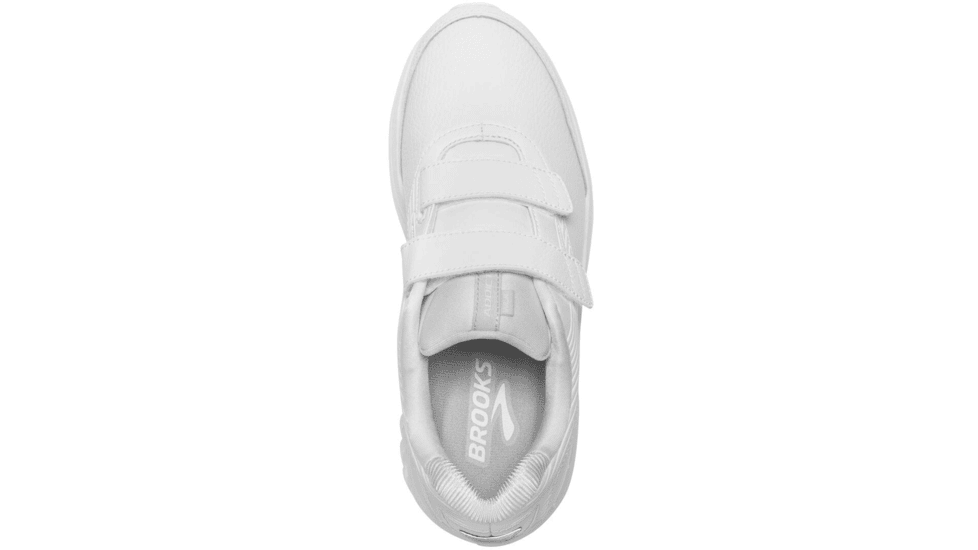 Brooks Addiction Walker V-Strap 2 - Womens, White/White, Wide, 12.0, 1203091D142.120