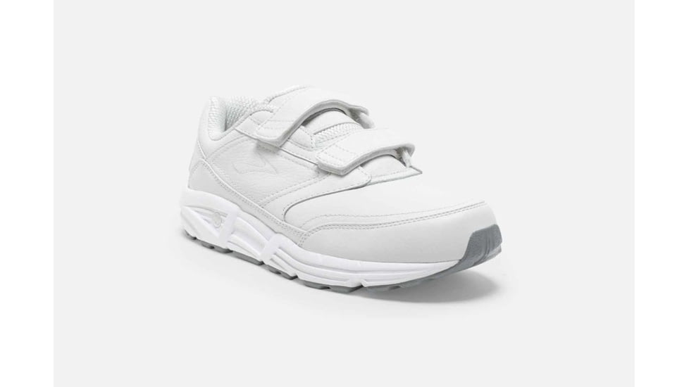 Brooks Addiction Walker V-Strap Womens Casual Shoes, White, 7 US, Extra Wide, 1200332E111.070
