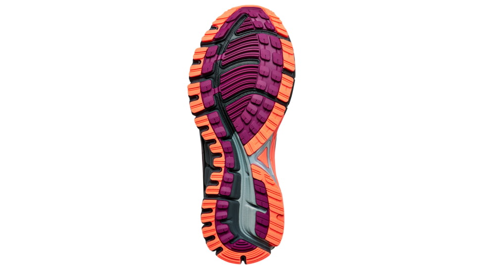 Brooks Adrenaline ASR 14 Women's Road Running Shoe, Black/Ebony/Pickled Beet, 120243 046