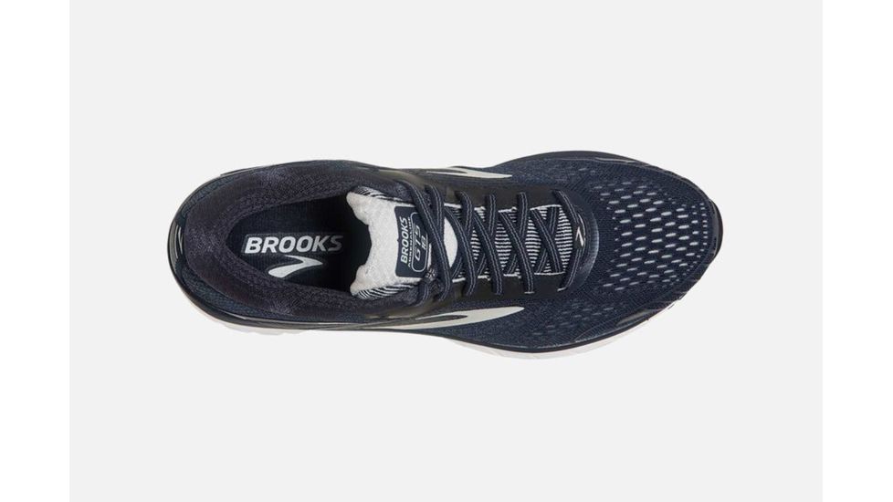 Brooks Adrenaline GTS 18 Mens Road Running Shoes, Navy/Grey/Black, 8 US, Medium, 1102711D438.080