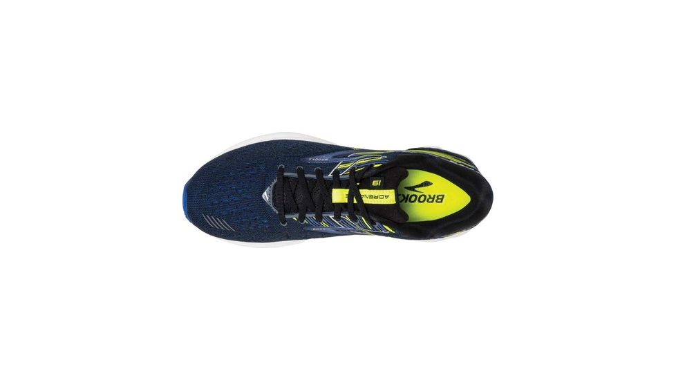 Brooks Adrenaline GTS 19  - Men's, Black/Blue/Nightlife, Medium, 8.5, 1102941D069.085