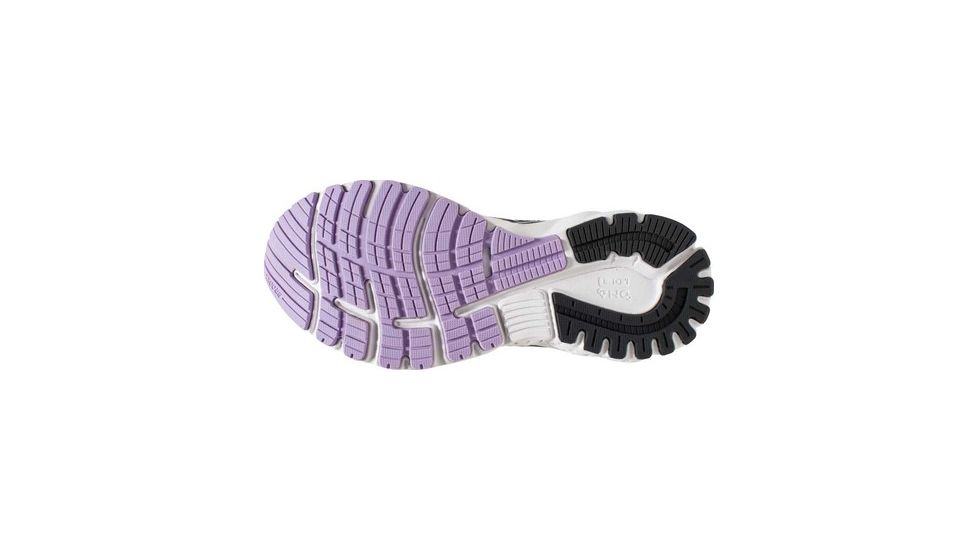 Brooks Adrenaline GTS 19 Road Running Shoes - Womens, Grey/Lavender/Navy, Medium, 8.5, 1202841B060.085