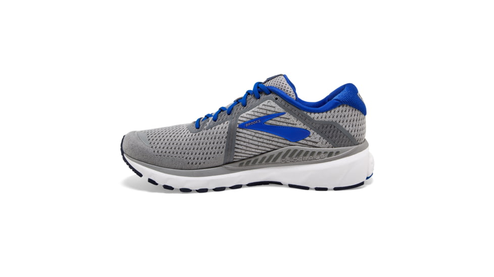 Brooks Adrenaline GTS 20 Road Running Shoe - Mens, Grey/Blue/Navy, Narrow, 7.0, 1103071B051.070