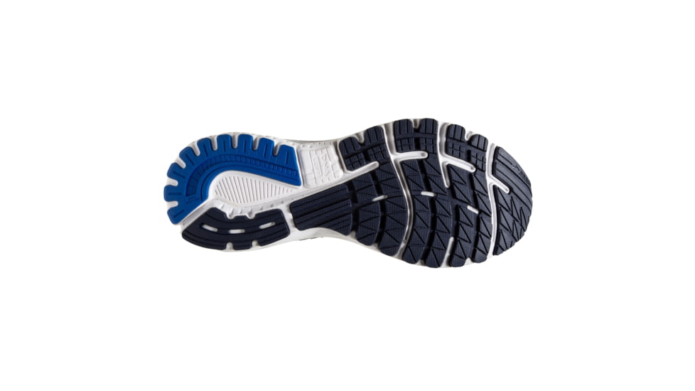 Brooks Adrenaline GTS 20 Road Running Shoe - Mens, Grey/Blue/Navy, Narrow, 7.0, 1103071B051.070