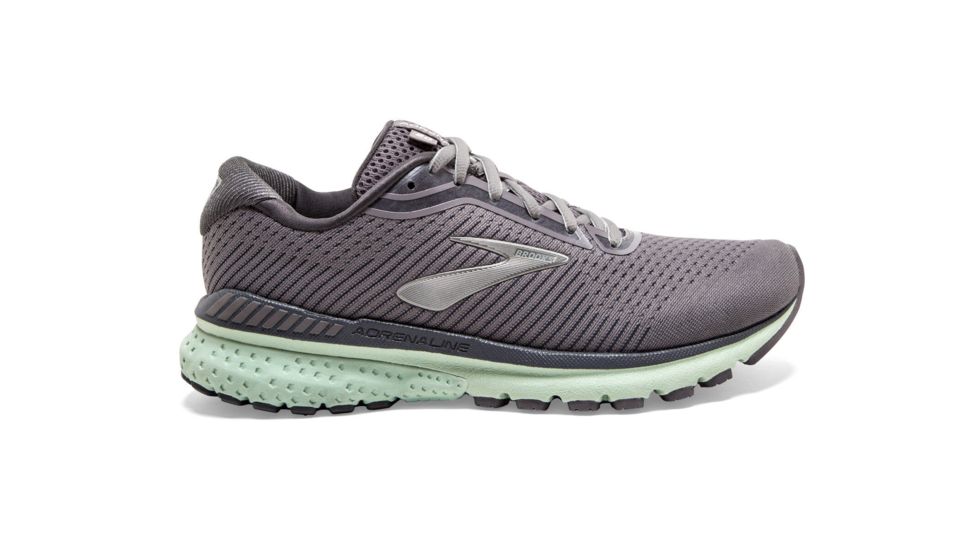Brooks Adrenaline GTS 20 Road Running Shoe - Mens, Shark/Pearl/Mint, 7.5B, 1202961B084.075