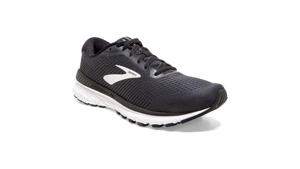 Brooks Adrenaline GTS 20 Road Running Shoe - Womens, Black/Grey/Ebony, 10B, 1202961B060.100
