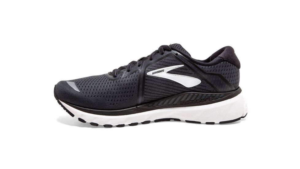 Brooks Adrenaline GTS 20 Road Running Shoe - Womens, Black/Grey/Ebony, 10B, 1202961B060.100