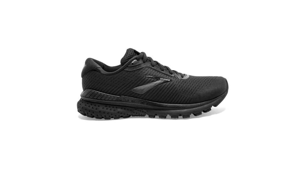 Brooks Adrenaline GTS 20 Road Running Shoe - Womens, Black/Grey, Medium, 5.0, 1202961B040.050