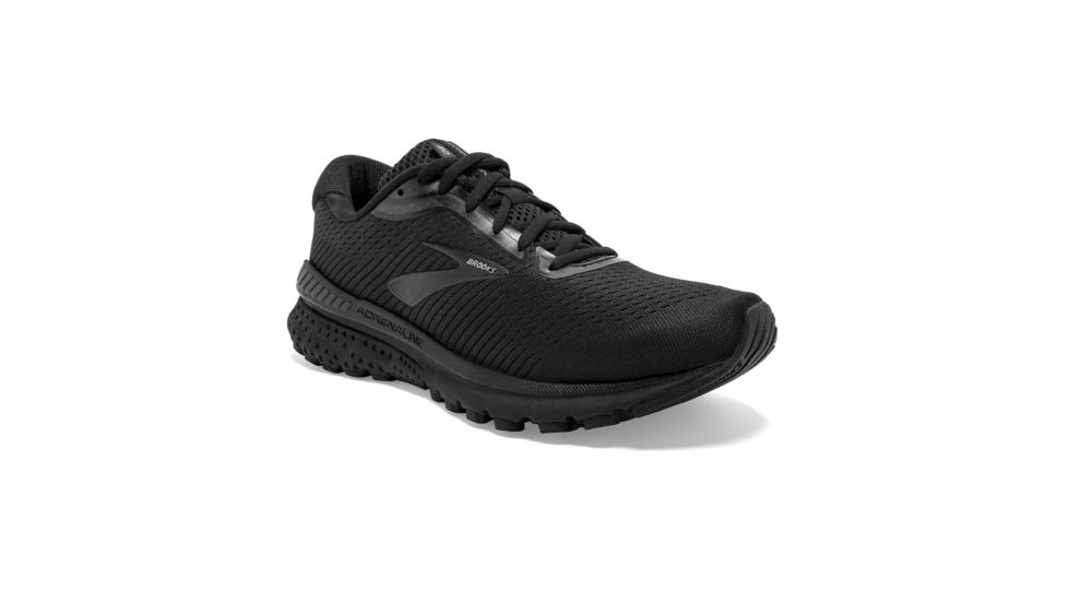 Brooks Adrenaline GTS 20 Road Running Shoe - Womens, Black/Grey, Medium, 5.0, 1202961B040.050