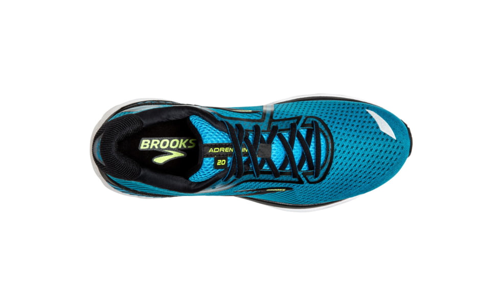 Brooks Adrenaline GTS 20 Road Running Shoe - Womens, Blue/Black/Nightlife, 10D, 1103071D456.100