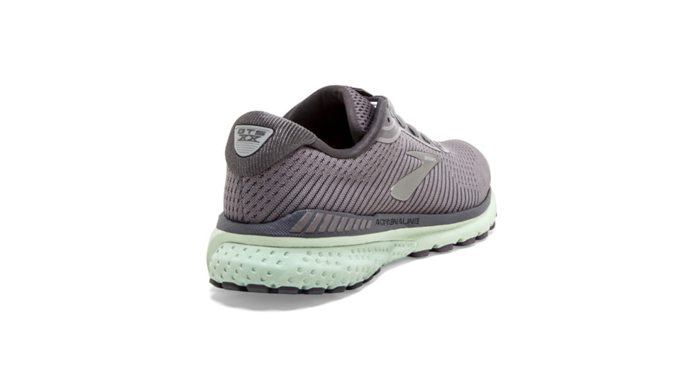 Brooks Adrenaline GTS 20 Road Running Shoe - Womens, Shark/Pearl/Mint, 9B, 1202961B084.090