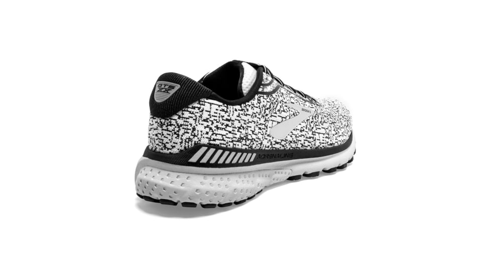 Brooks Adrenaline GTS 20 Road Running Shoe - Womens, White/Black/Oyster, 10B, 1202961B167.100