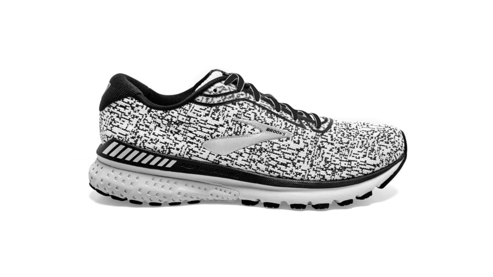 Brooks Adrenaline GTS 20 Road Running Shoe - Womens, White/Black/Oyster, 10B, 1202961B167.100