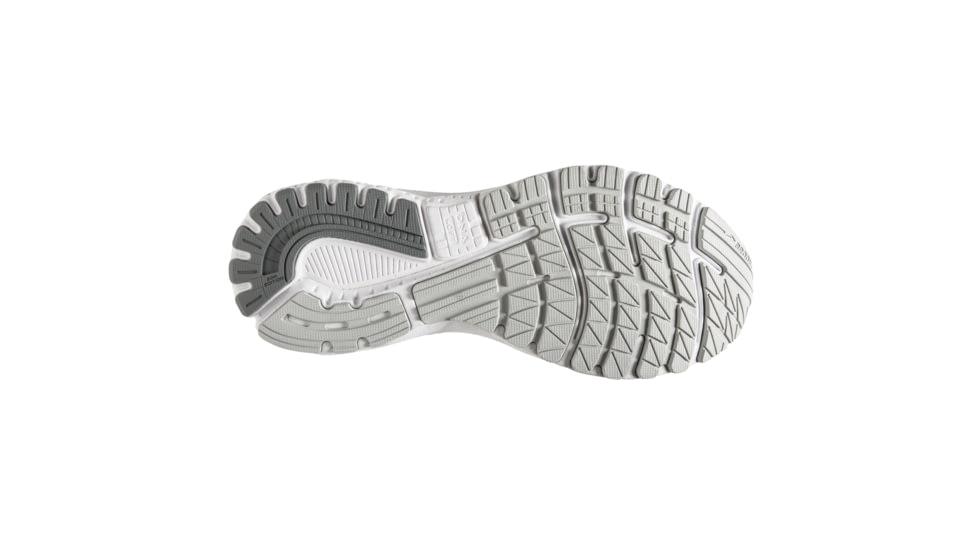 Brooks Adrenaline GTS 20 Road Running Shoe - Womens, White/Grey/Silver, Medium, 5.0, 1202961B153.050