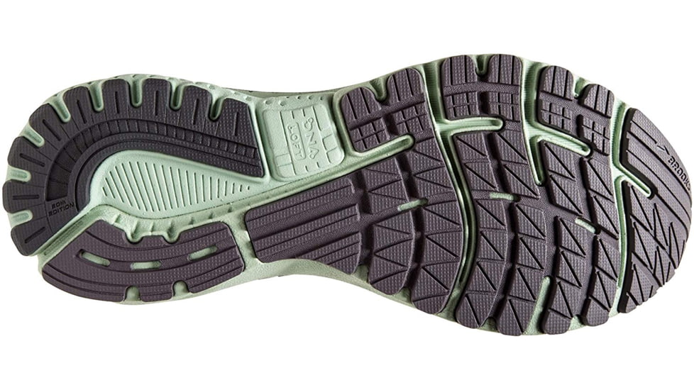 Brooks Adrenaline GTS 20 - Womens, Shark/Pearl/Mint, Medium, 7.0, 1202961B084.070