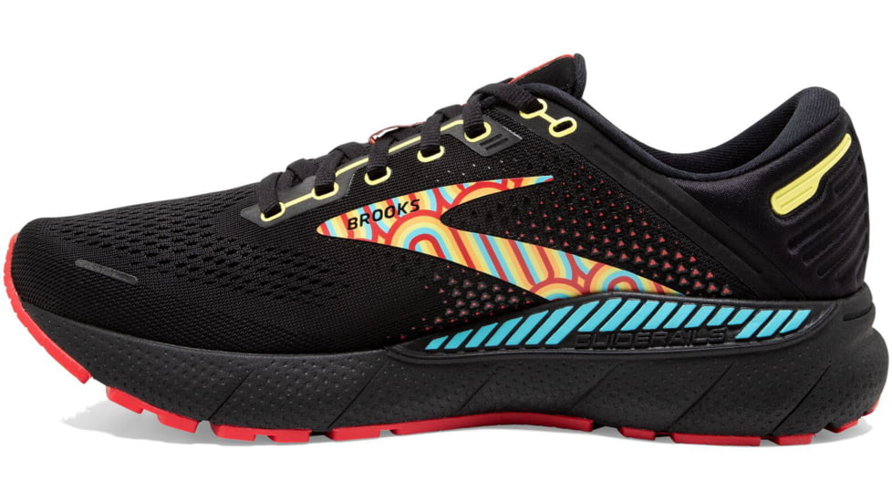 Brooks Adrenaline GTS 22 Running Shoes - Mens, Black/Blue/Bittersweet, 12.0, 1103661D086.120