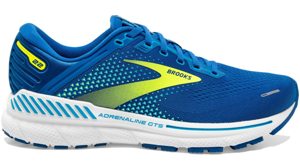 Brooks Adrenaline GTS 22 Running Shoes - Mens, Blue/Nightlife/White, 14.0, 1103661D482.140