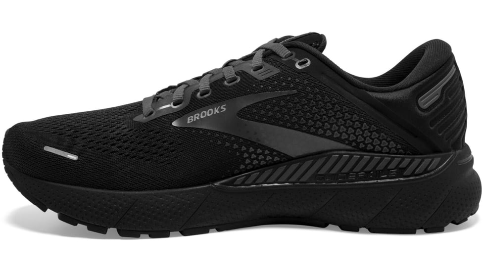 Brooks Adrenaline GTS 22 Running Shoes - Mens, Extra Wide, Black/Black/Ebony, 7.5, 1103664E020.075