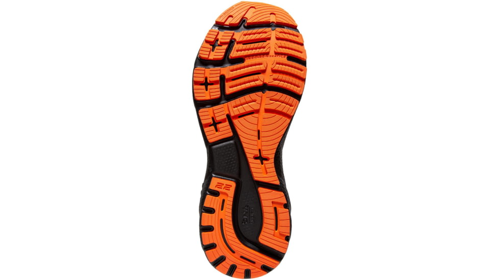 Brooks Adrenaline GTS 22 Running Shoes - Mens, Nightlife/Black/Flame, 8.5, 1103661D736.085