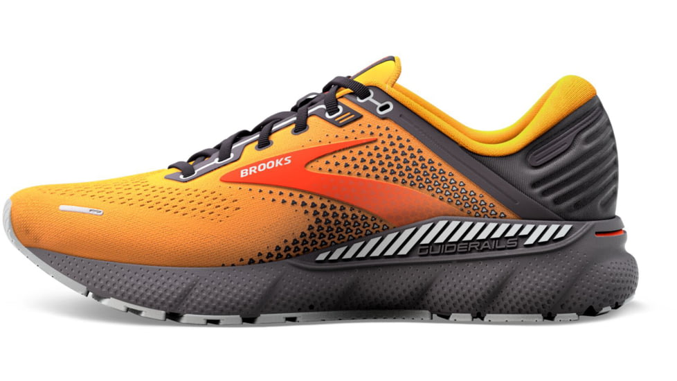 Brooks Adrenaline GTS 22 Running Shoes - Mens, Orange/Pearl/High Rise, 7.5, 1103661D857.075