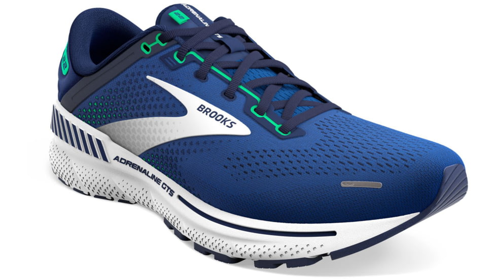 Brooks Adrenaline GTS 22 Running Shoes - Mens, Surf the Web/Blue/Irish Green, 9.5, 1103661D469.095
