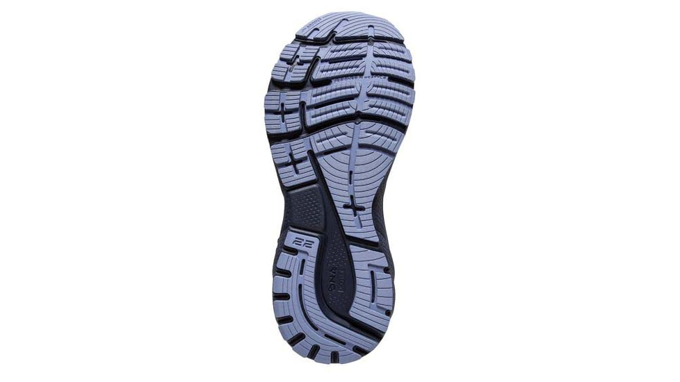 Brooks Adrenaline GTS 22 Running Shoes - Womens, Medium, Blue/Purple/Nightlife, 5.0, 1203531B467.050