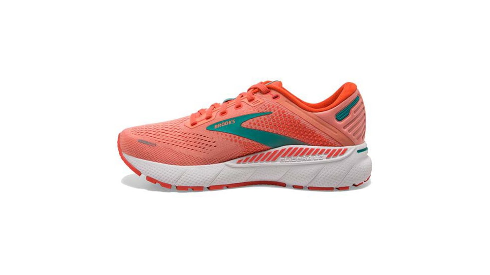 Brooks Adrenaline GTS 22 Running Shoes - Womens, Medium, Coral/Latigo Bay/White, 11.5, 1203531B680.115