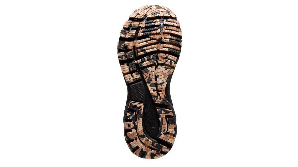 Brooks Adrenaline GTS 22 Running Shoes - Womens, Medium, Ginger/Black/Citrus, 9.0, 1203531B215.090