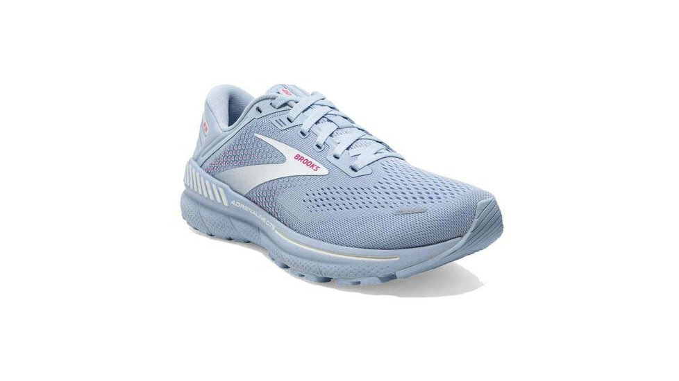 Brooks Adrenaline GTS 22 Running Shoes - Womens, Medium, Kentucky Blue/White/Rose, 5.0, 1203531B427.050