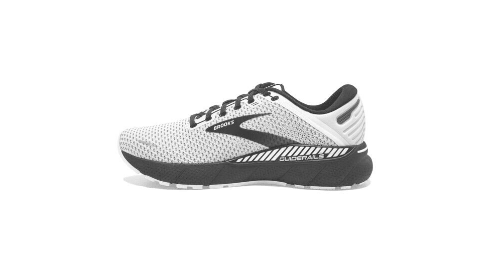 Brooks Adrenaline GTS 22 Running Shoes - Womens, Medium, White/Grey/Black, 9.5, 1203531B135.095