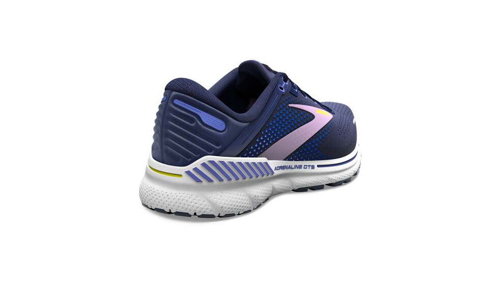 Brooks Adrenaline GTS 22 Running Shoes - Womens, Narrow, Peacoat/Blue Iris/Rhapsody, 5.0, 1203532A514.050