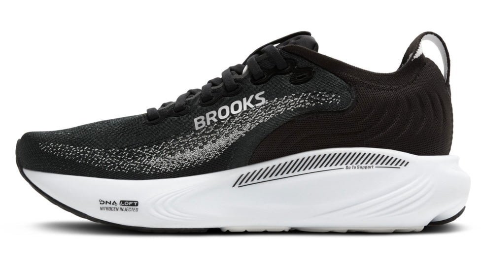 Brooks Adrenaline GTS 25 Road Running Shoes - Mens, Black/Grey/White, 11, 1D, 1104541D090.110