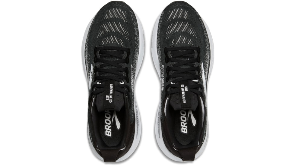 Brooks Adrenaline GTS 25 Road Running Shoes - Mens, Black/Grey/White, 11, 1D, 1104541D090.110