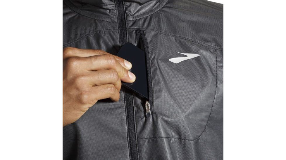 Brooks All Altitude Jacket - Mens, Black, M, 211381001.030