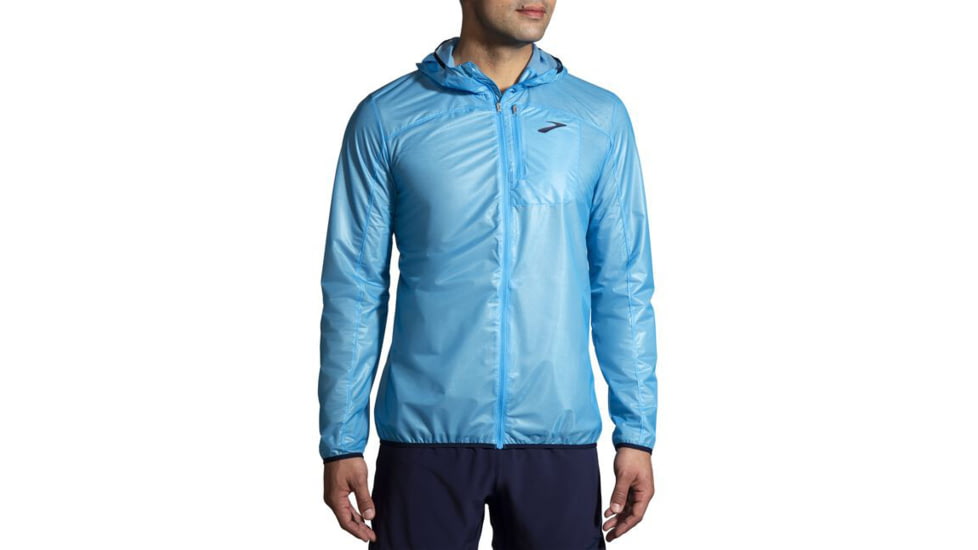 Brooks All Altitude Jacket - Mens, Spring Break/Navy, XXL, 211381499.045