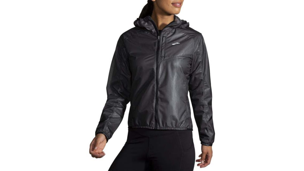 Brooks All Altitude Jacket - Womens, Black, S, 221520001.025